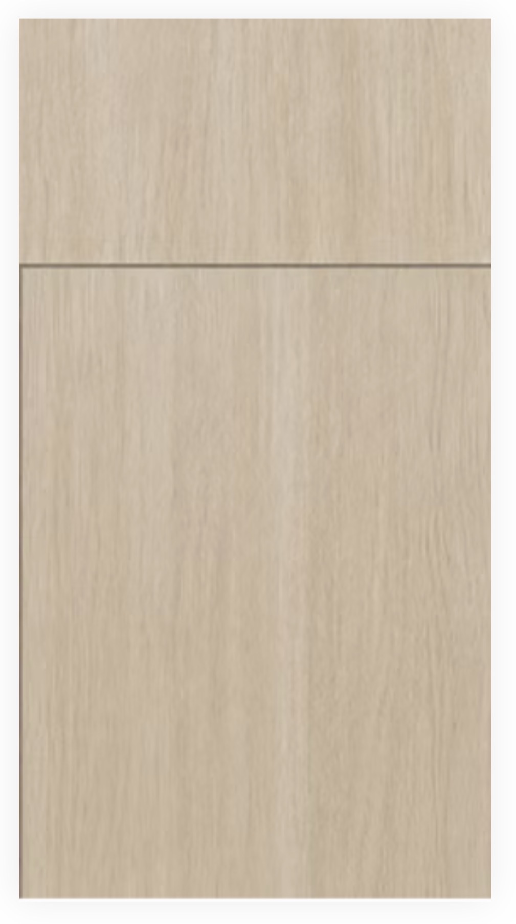 Cosmo Sand frameless cabinet door