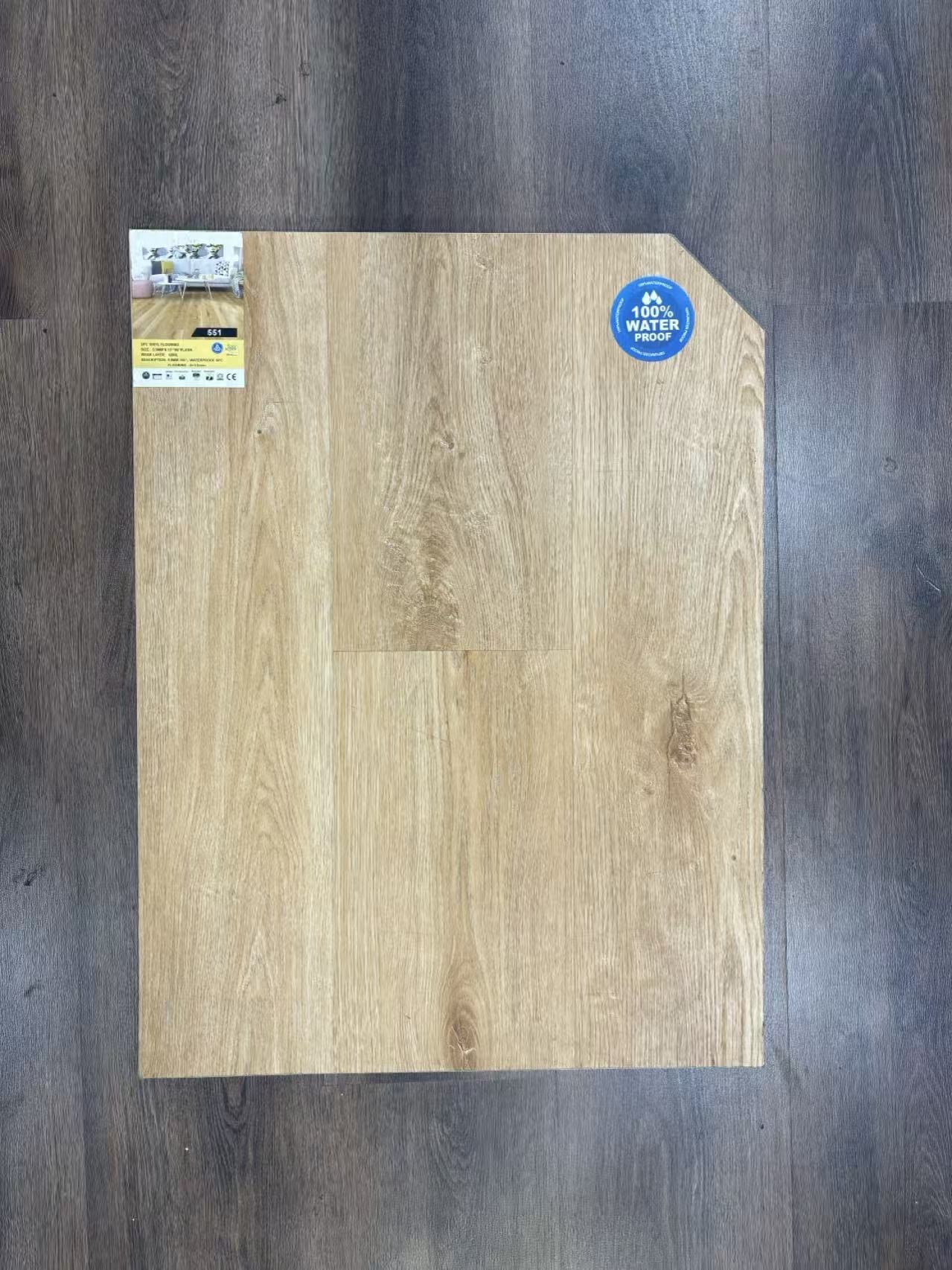 5.5MM SPC flooring model 551