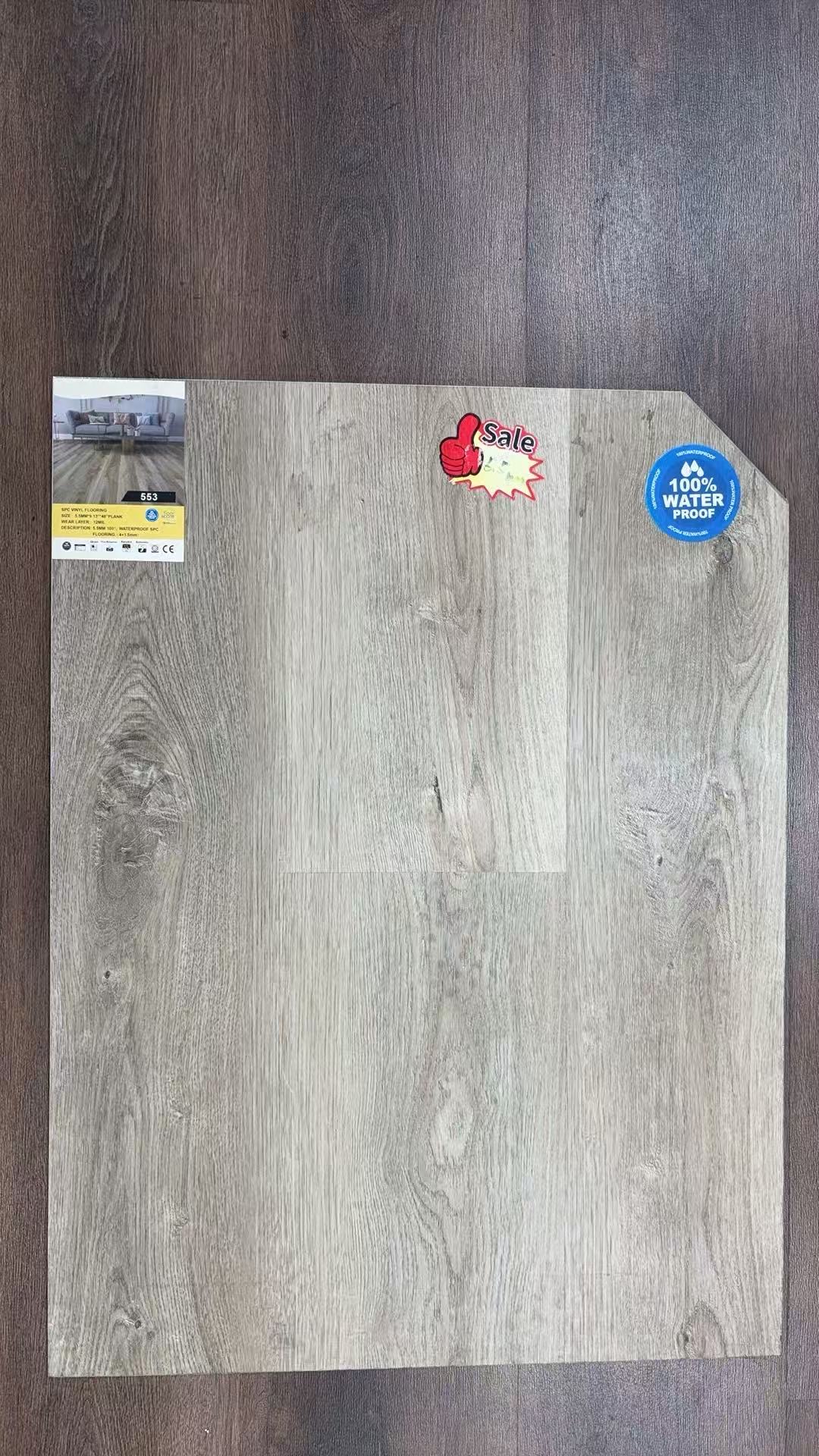 5.5MM SPC flooring model 553