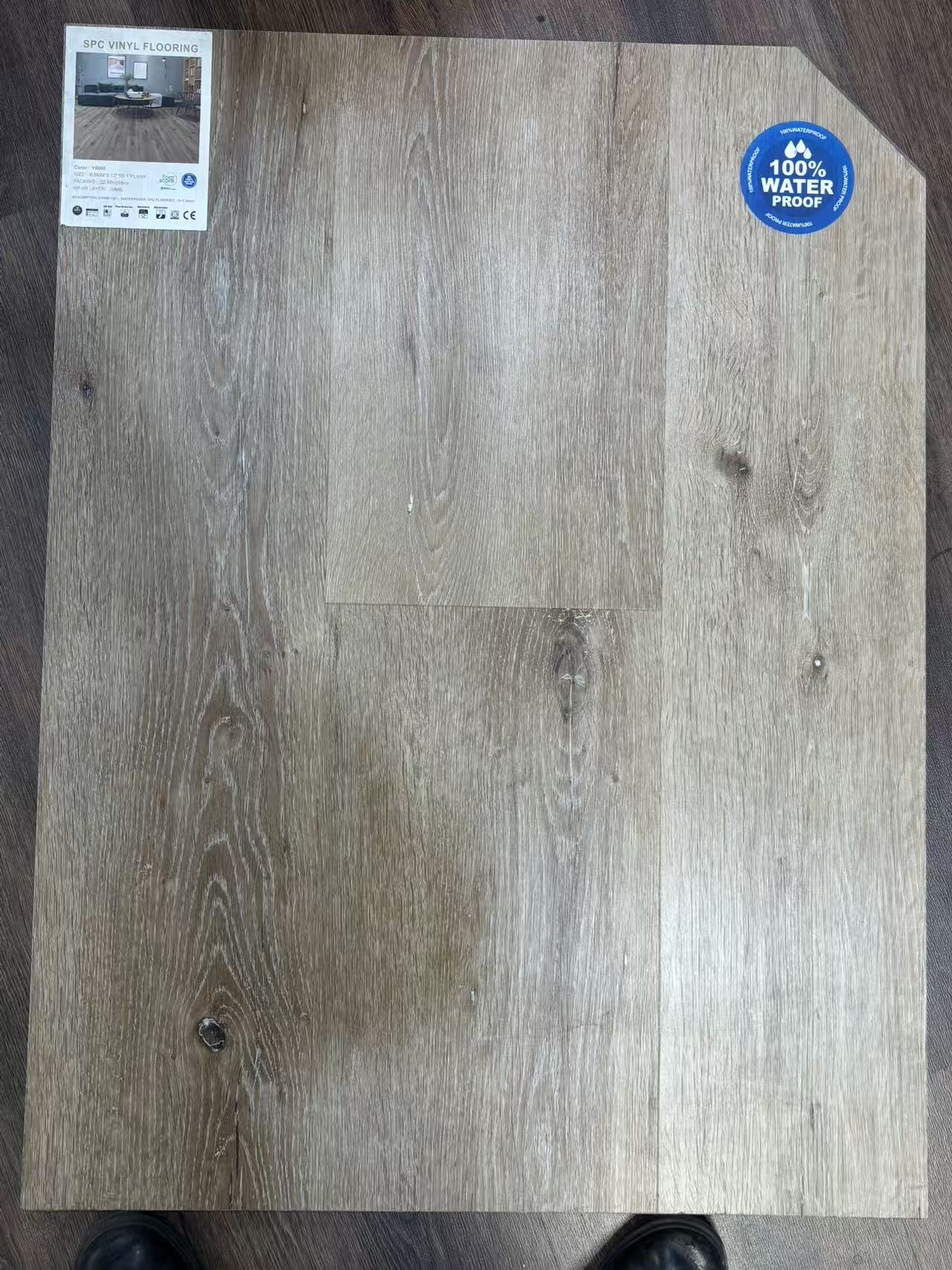 6.5MM SPC flooring model Y8006
